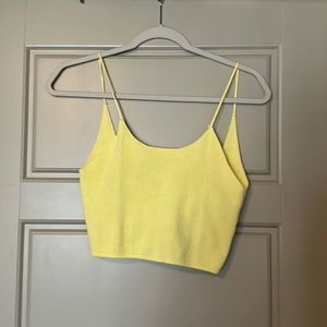 Yellow Tank - Cut Out Back